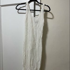 Mesh See Through Cover Up Dress